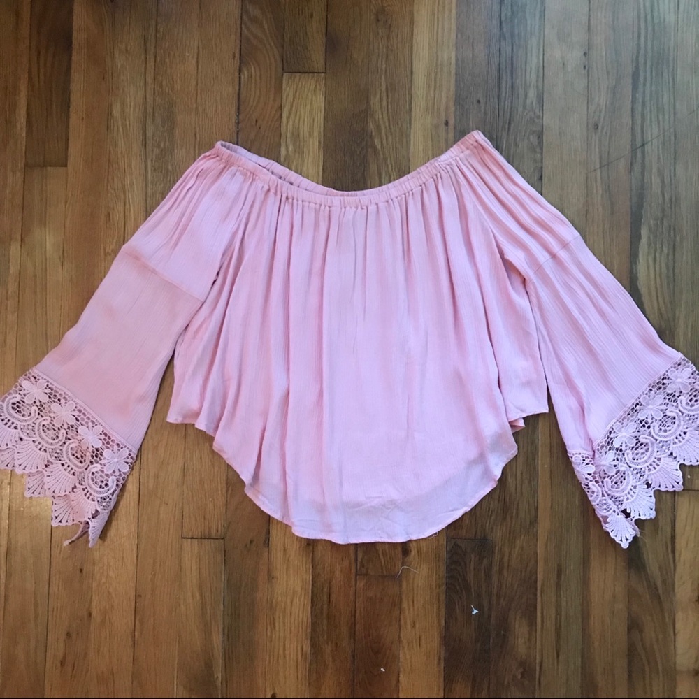 Off shoulder dressy top